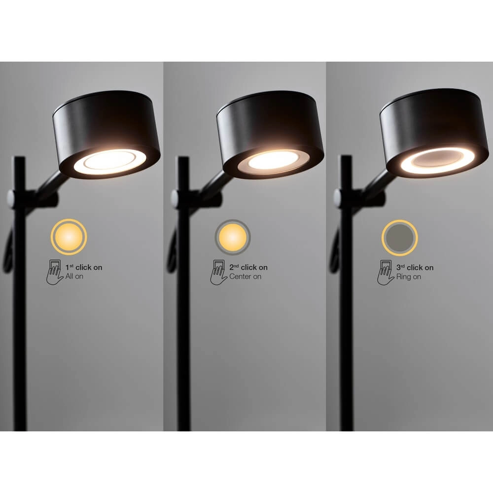 Design-Tischleuchte Clyde schwarz Nordlux 5704924001185