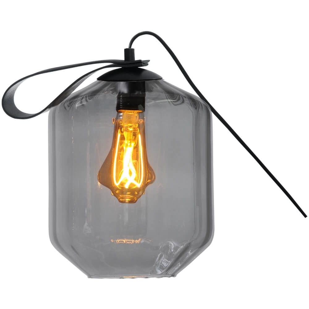 Tischlampe Porto Tragen Sie es mit Jagger-Rauchglas