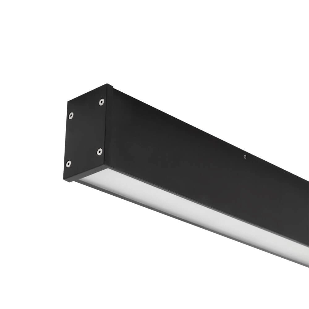 Schlanke Deckenleuchte Outline M schwarz 100cm Lyora 5903139113618