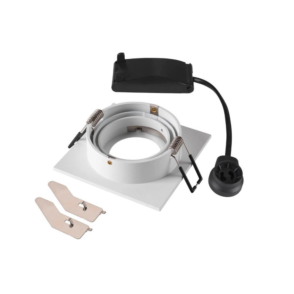 Einbaustrahler New Tria 75 quadratisch - weiß - GU10 SLV 4024163276122