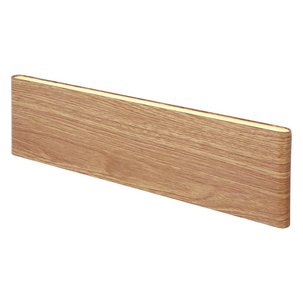 Design-Wandleuchte Siegfried M Holz mit Schalter Globo 9007371418145