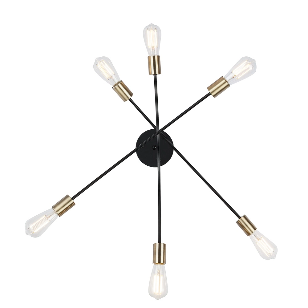 Deckenlampe Sarini Schwarz Globo 9007371377688