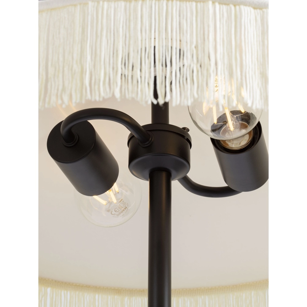 Tiffany-Stehlampe Velvy Beige Lyora 5212017493828
