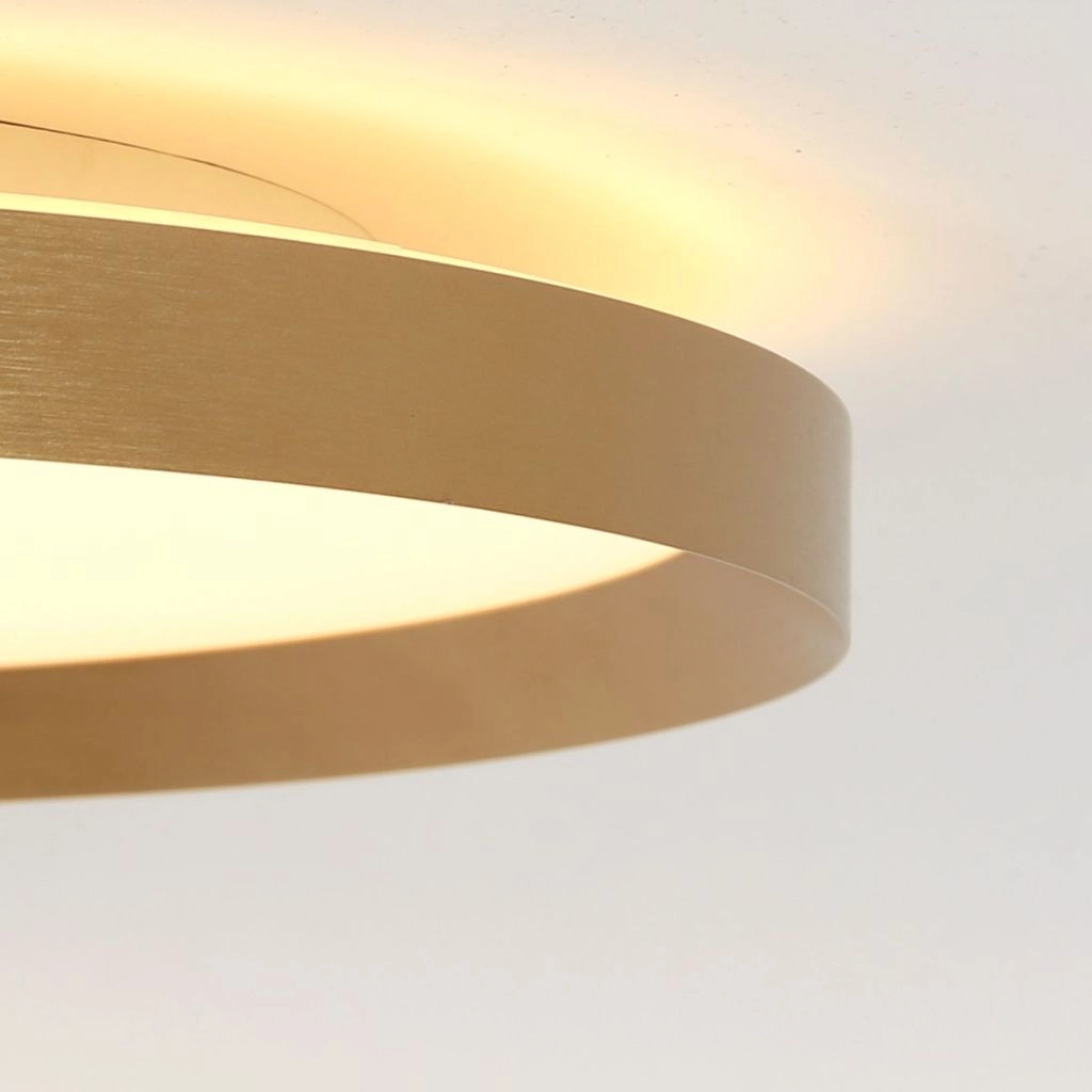 Moderne Deckenbeleuchtung Flady gold Ø30cm Steinhauer 8712746180985