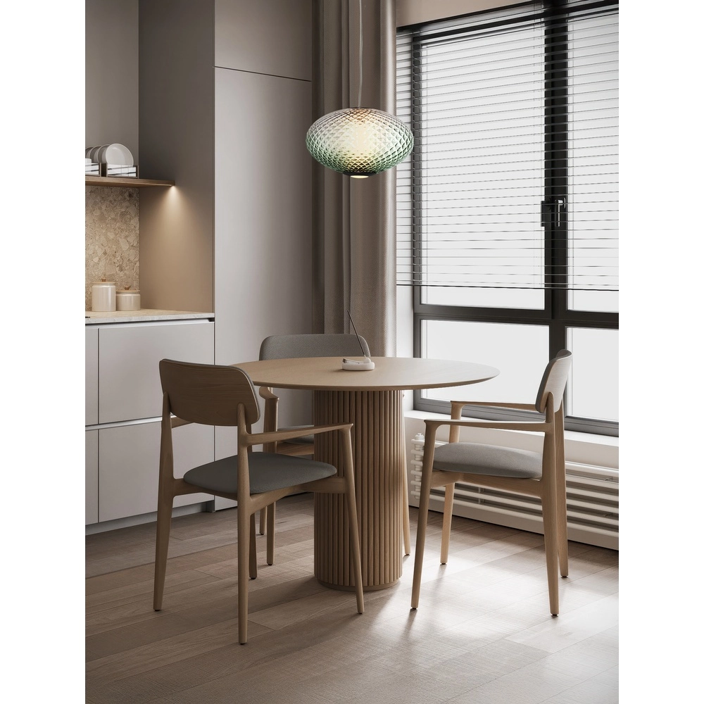Pendelleuchte Aora ovales grünes Glas Lyora 5212017483850