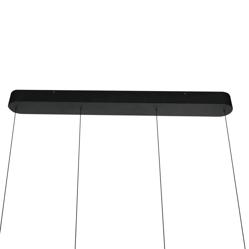 Moderne Pendelleuchte Mykty schwarz Steinhauer 8712746178210