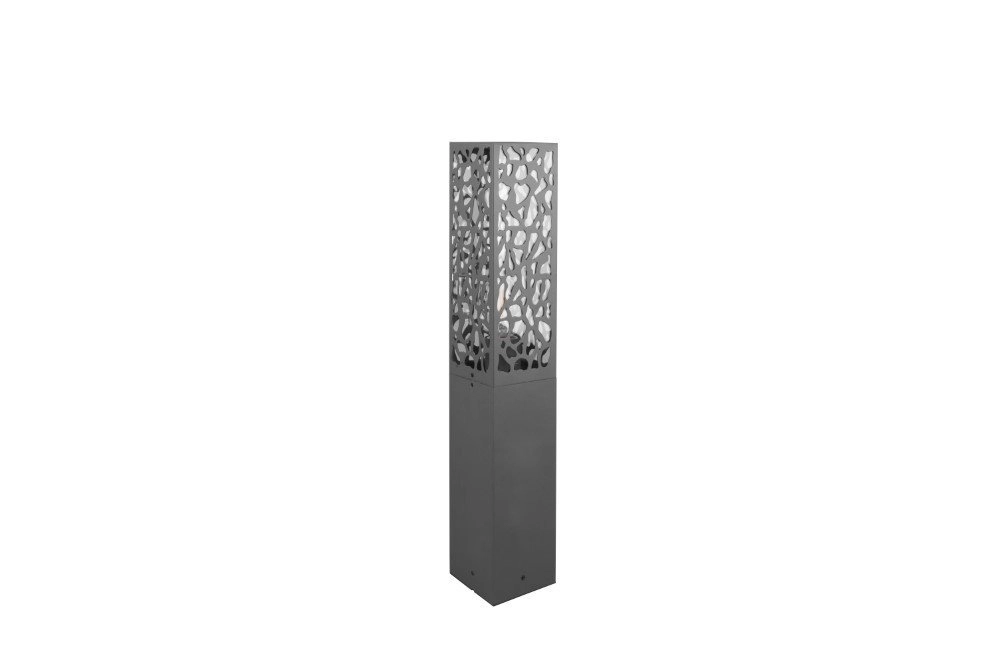 Gartenlampe Cooper 60cm Anthrazit Trio 4017807492705