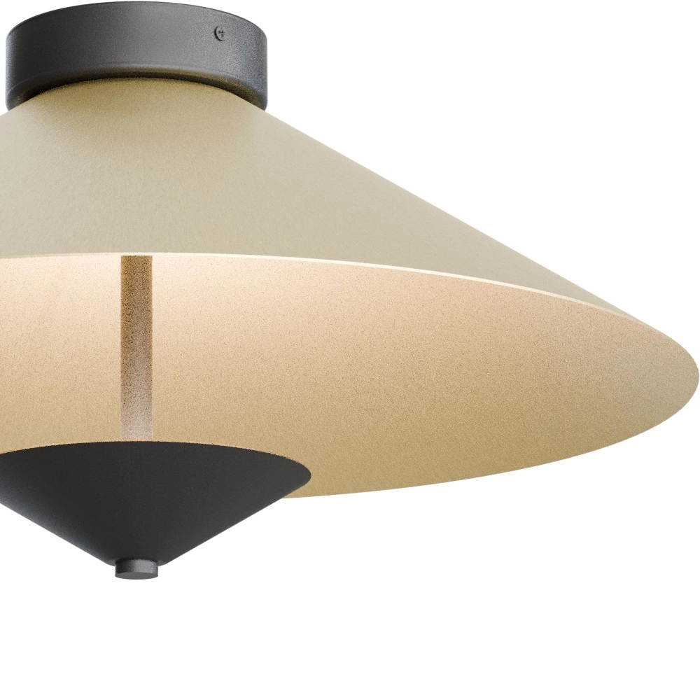 Deckenlampe Ceppo schwarz mit goldener Ø 45 cm Masterlight 8718121389684