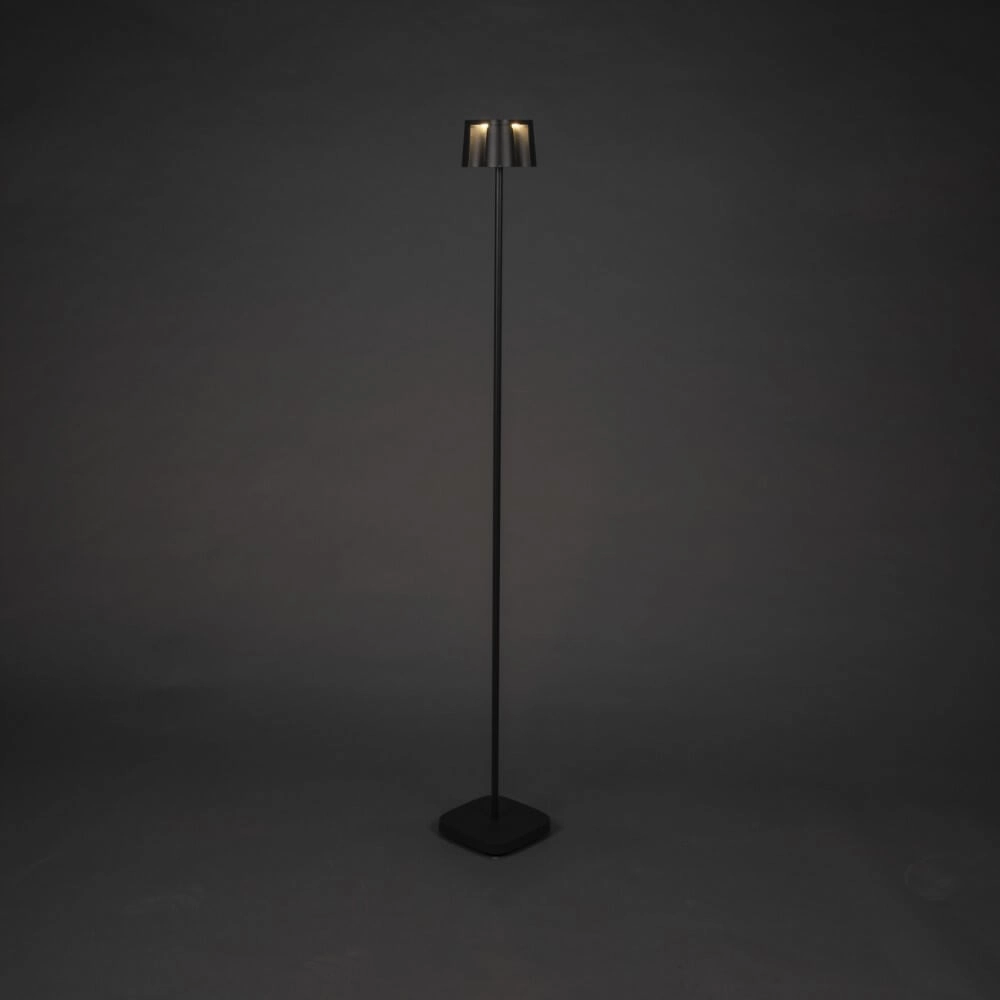 Schwarze Stehlampe Nice für draußen KonstSmide 7318307831757