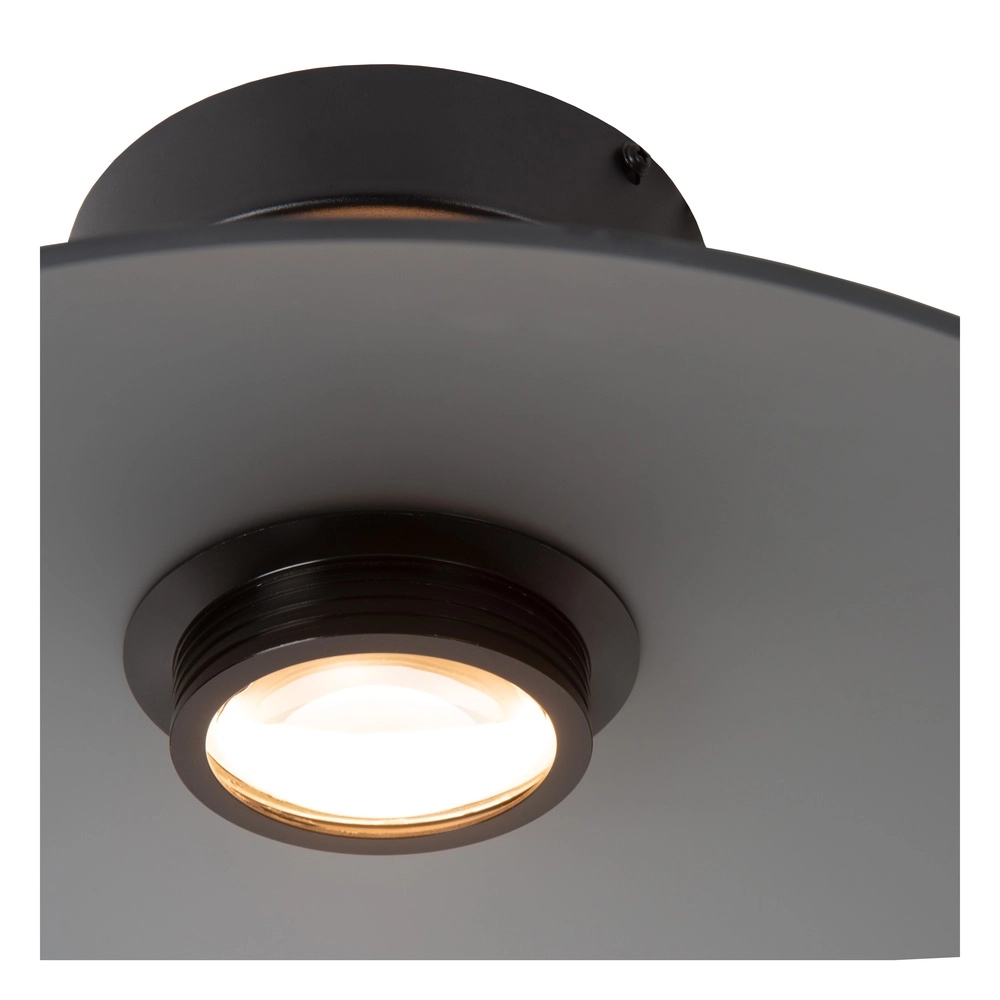 Elegante Deckenlampe Menga Ø 40cm Rauchglas Premium by Lucide 5411212251237