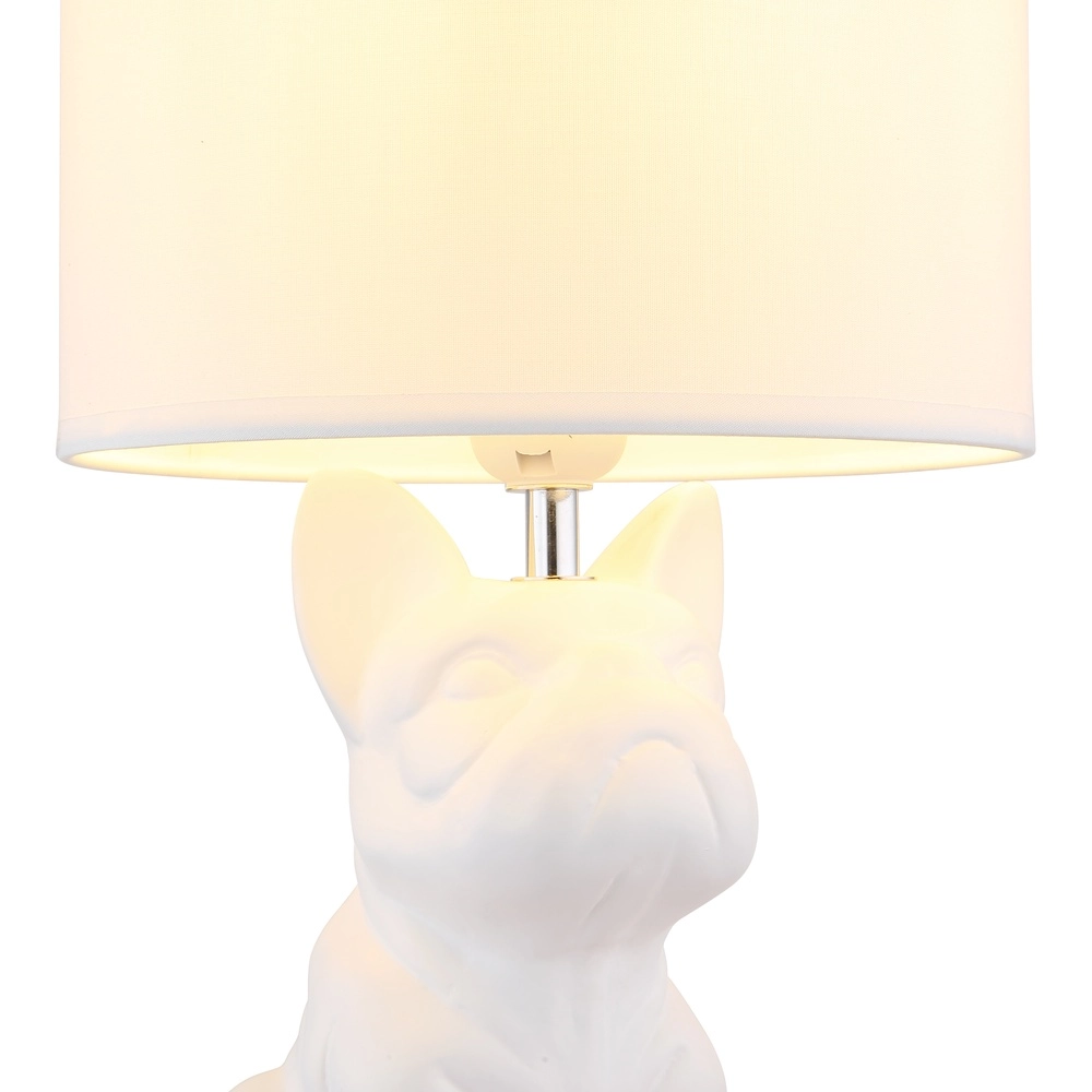 Tischlampe Dogo Hund White mit Mütze Globo 9007371569687