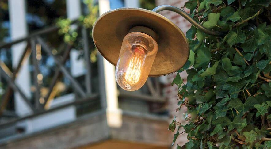 Ländliche Außenlampe Elebase 45 60 cm Authentage 8716803505094