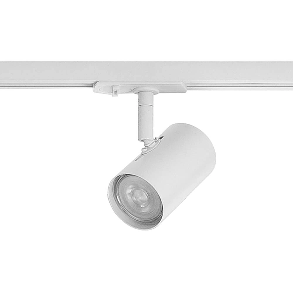 1-Phasen-Schienenset 150cm Cilinder weiß mit 4 Flecken Highlight 8718379039560
