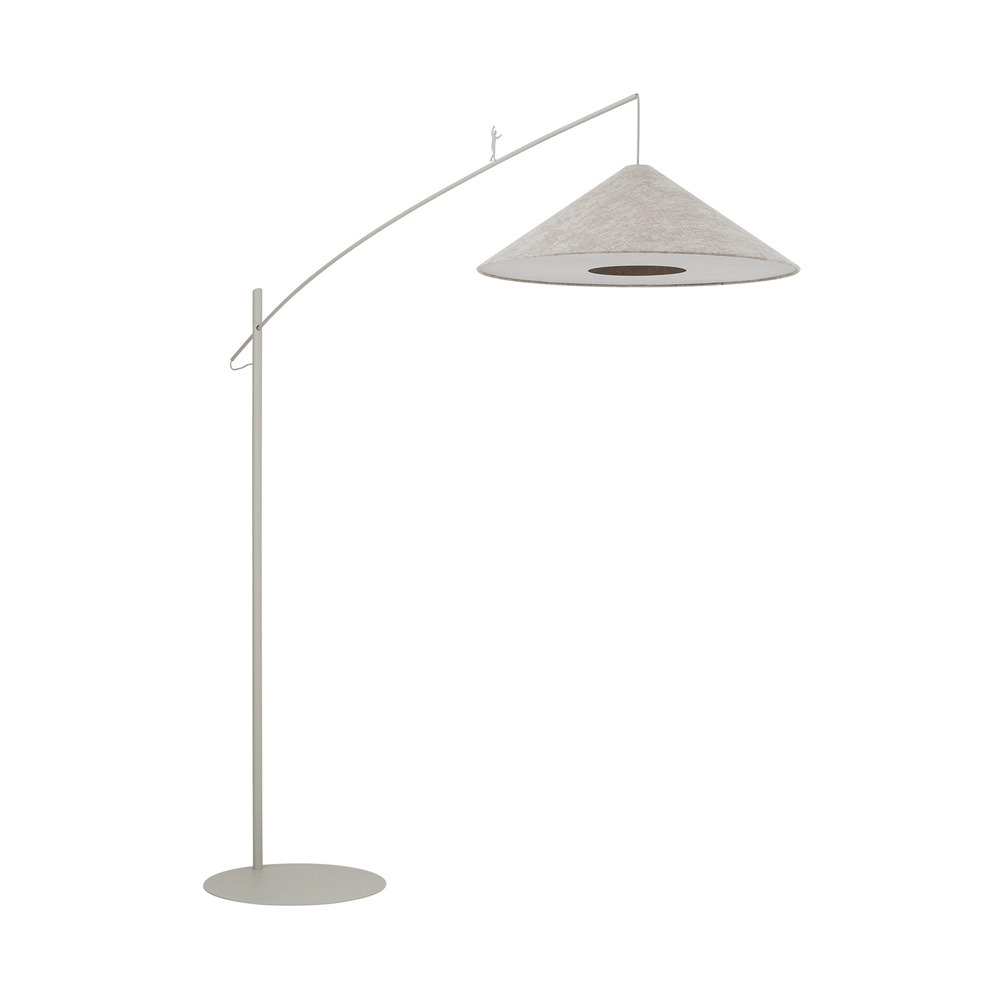 Stehlampe Poise sandbraun Ø 72 cm Lyora 5903139116862