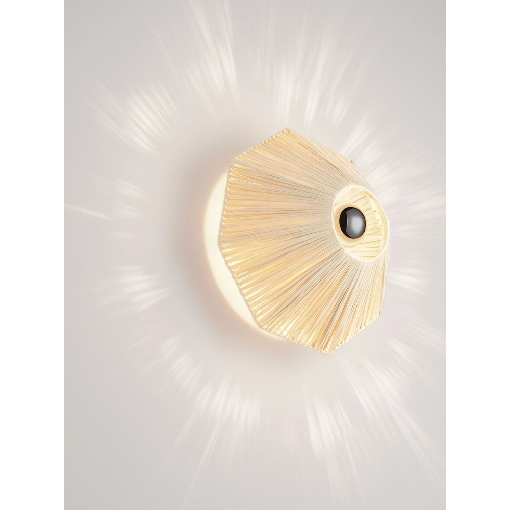 Japandi Wandlampe Elvio Ø 30cm Lyora 5212017493880