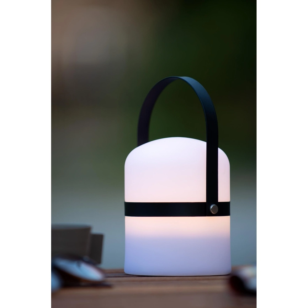 Wiederaufladbare Tischlampe Little Joe Schwarz Lucide 5411212061416