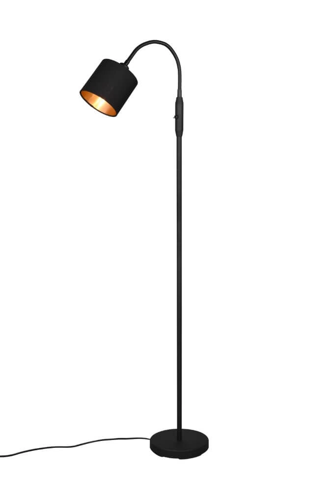 Stehlampe Tommy 130cm schwarz Trio 4017807502992