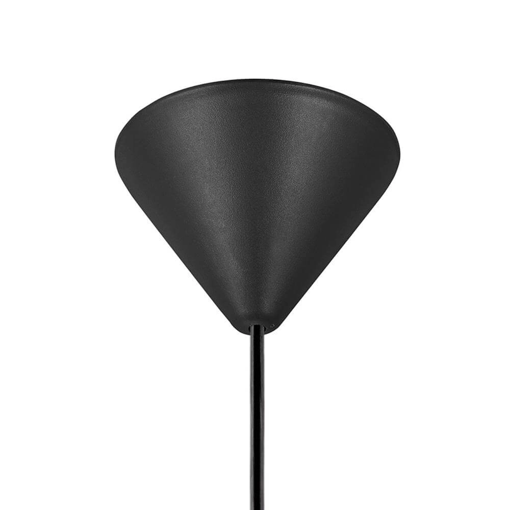 Schlanke Pendelleuchte Dial schwarz Ø 25cm Nordlux 5704924013720
