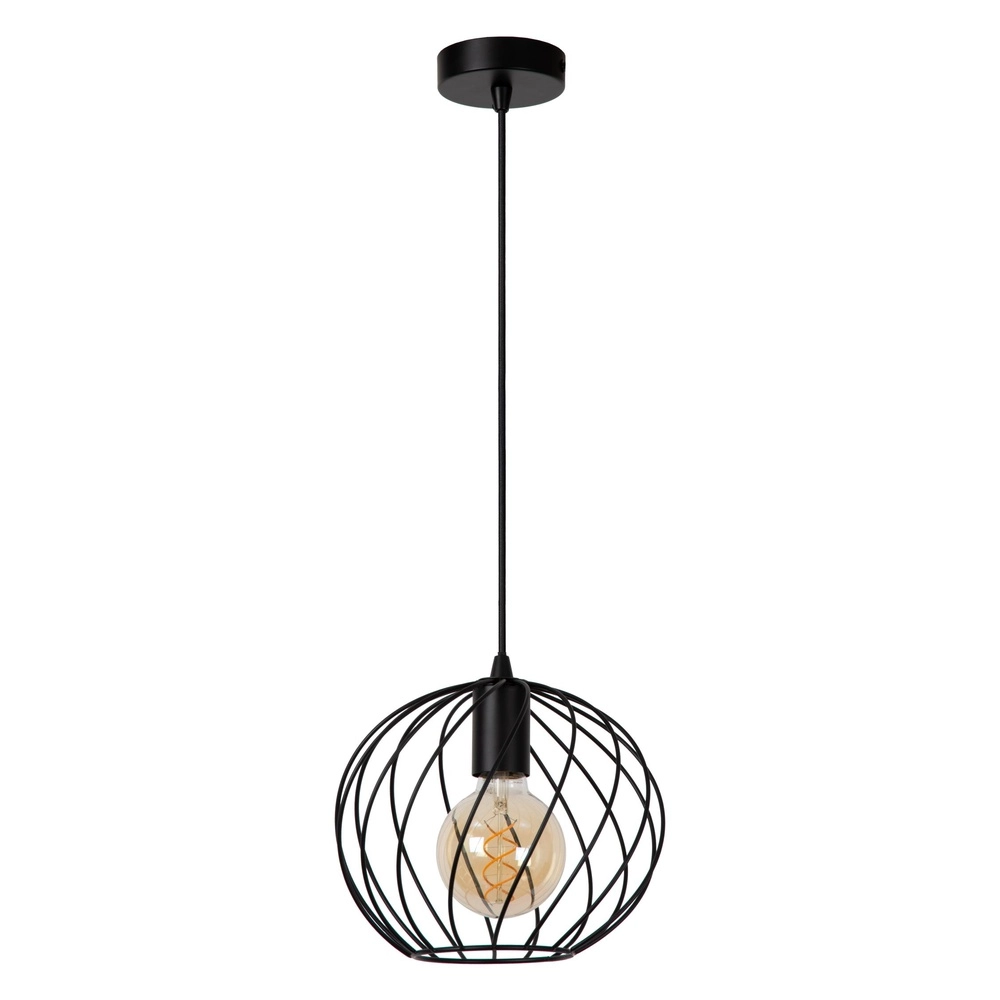 Pendellampe Danza Ø 25 cm schwarz