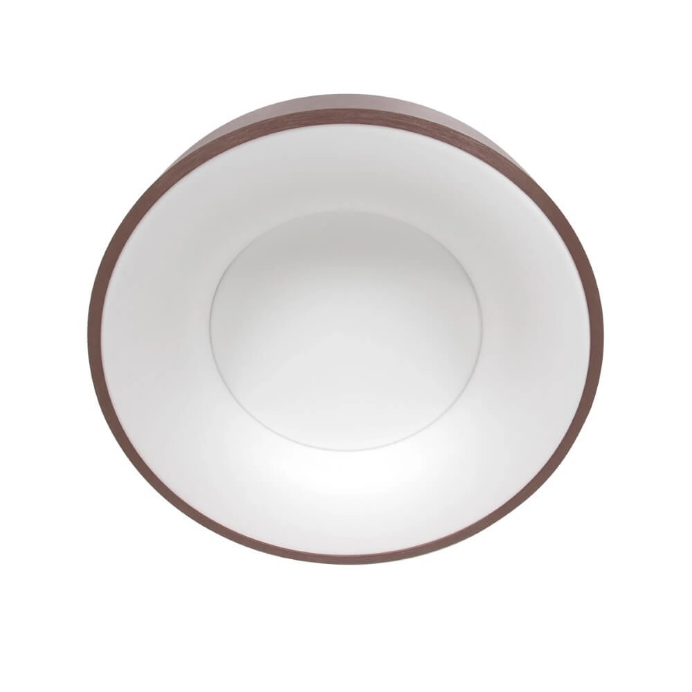 Bronzefarbene LED-Deckenleuchte Ringlede Ø 38cm Steinhauer 8712746167405