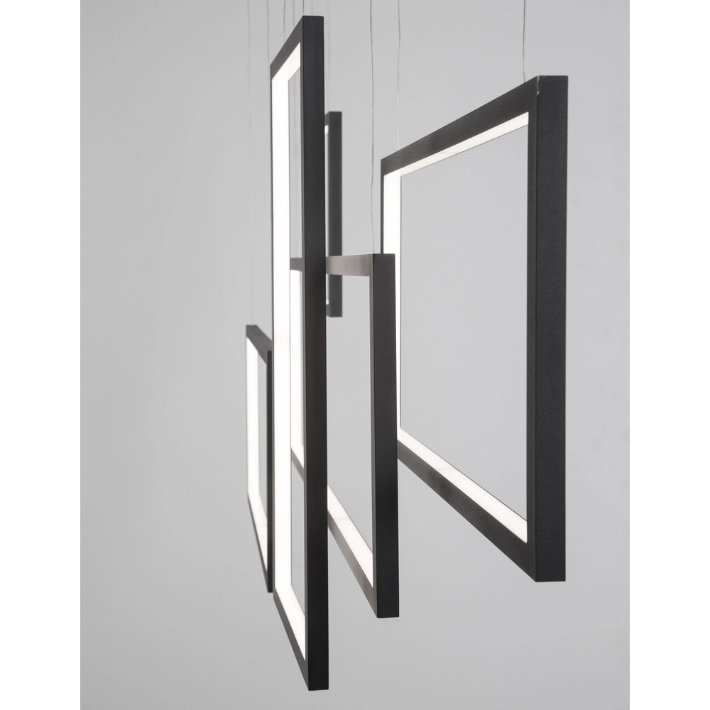 Pendelleuchte Cornice Schwarzes Design Lyora 5212017424716