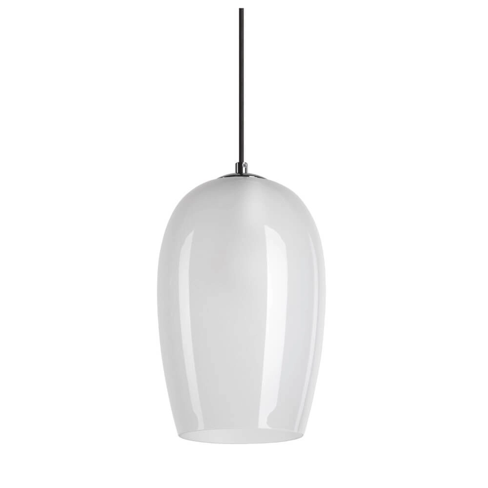Hängelampe aus Glas Pantilo weißes Glas - Ø 18cm SLV 4024163266383