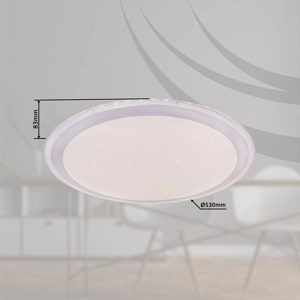 Plaffoniere Carry weiße Ø 53 cm Globo 9007371394562