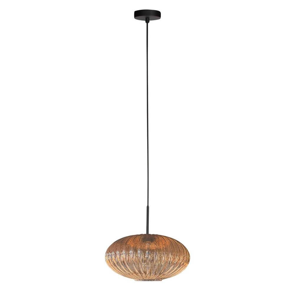 Pendelleuchte HaloSwap mit 1 Bernsteinglas Steinhauer 8712746179767