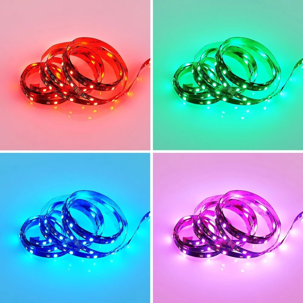 LED-Streifen Gaming Grip RGB 3m schwarz Trio 4017807577310