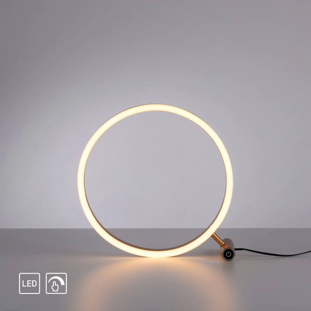 Tischlampe Ritus Messing Just Light 4043689985615