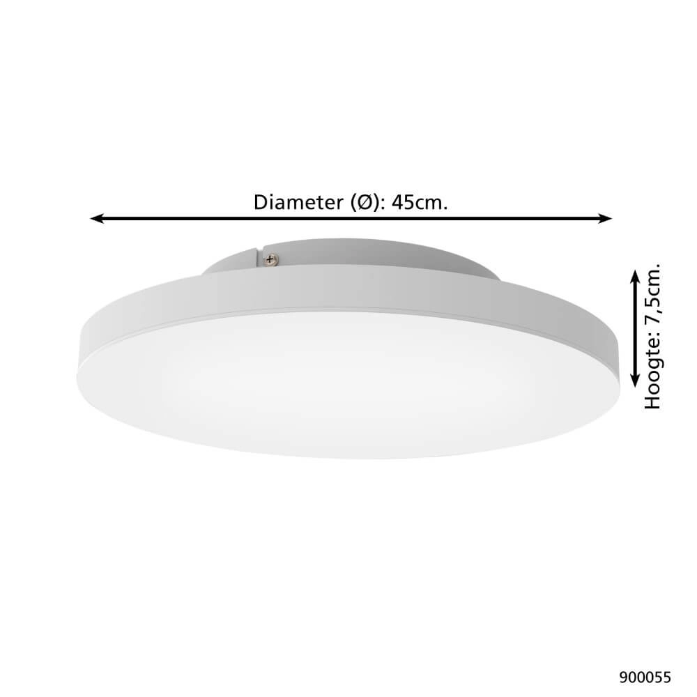 Deckenlampe Zigbee Turcona-Z Ø 45cm Eglo 9008606221912