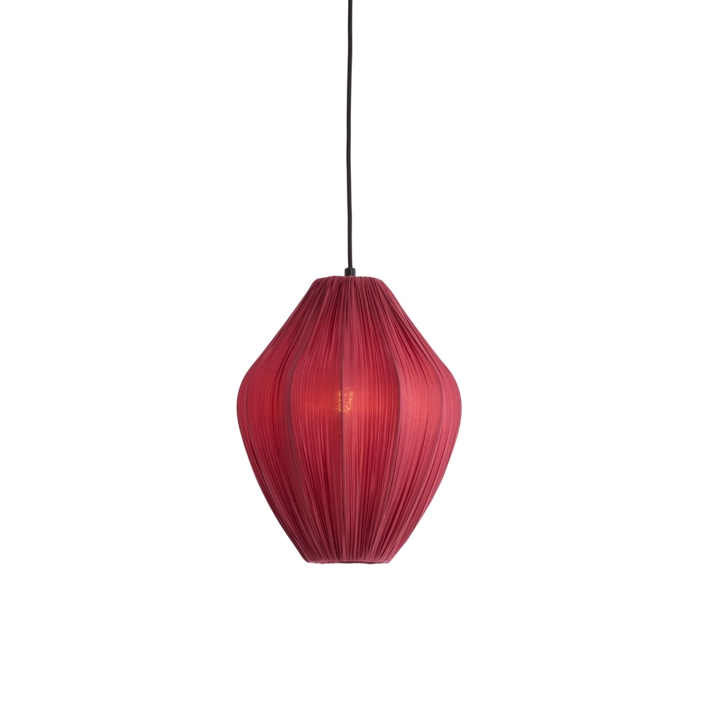 Pendellampe Verita Ø 31cm – burgunderroter Farbton Light & Living 8717807832063