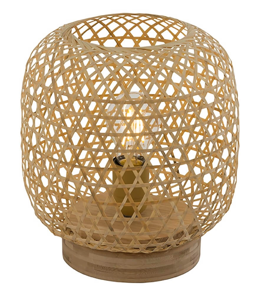 Stehlampe aus Rattan Mirena 27cm hoch