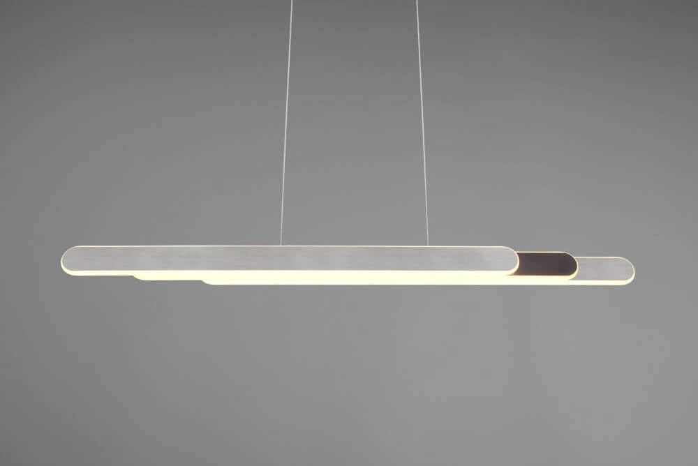 Hängelampe Helios 130cm grau Trio 4017807577822