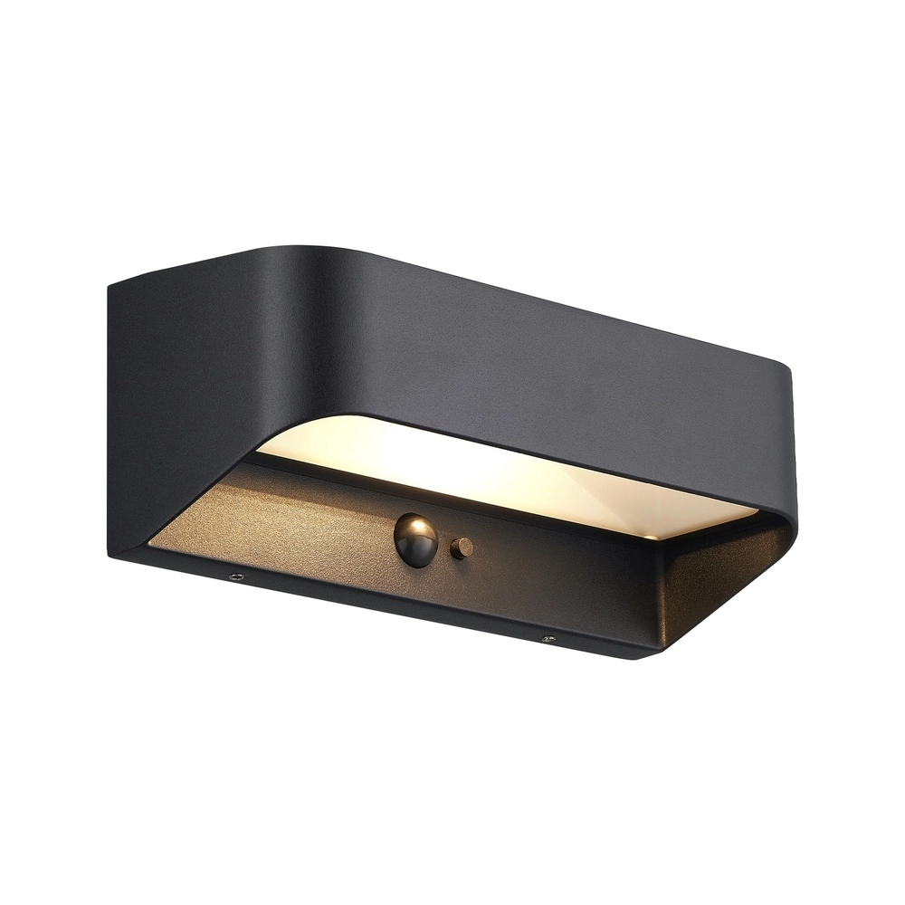 Schwarz Marcellio Solar  Lampe mit Sensor Nordlux 5704924025570