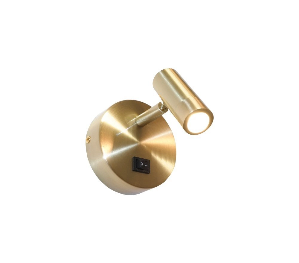 Goldene Wandleuchte Simply Artdelight 8719831736133