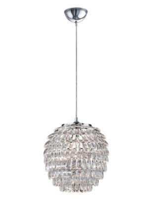 Pendelleuchte Petty Mit Kristall 35 cm Trio 4017807288285