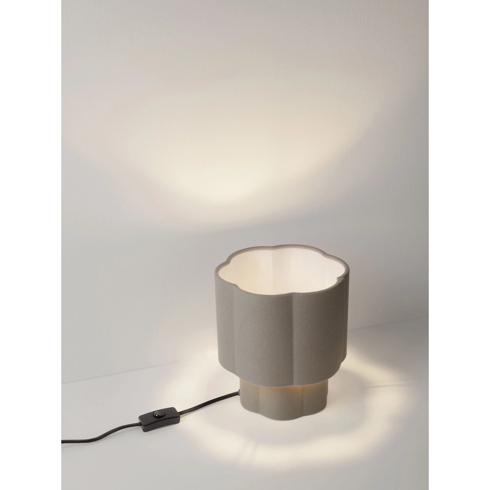 Tischlampe Bloosy Grau Lyora 5212017493521