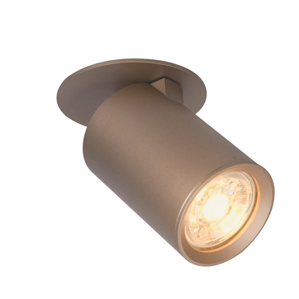 Champagner Einbaustrahler Parma Ø 5,4cm Aluminium