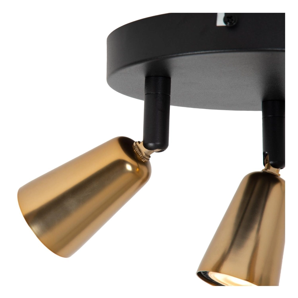 Deckenscheinwerfer Tiana 3-Licht Champagner Lucide 5411212650405