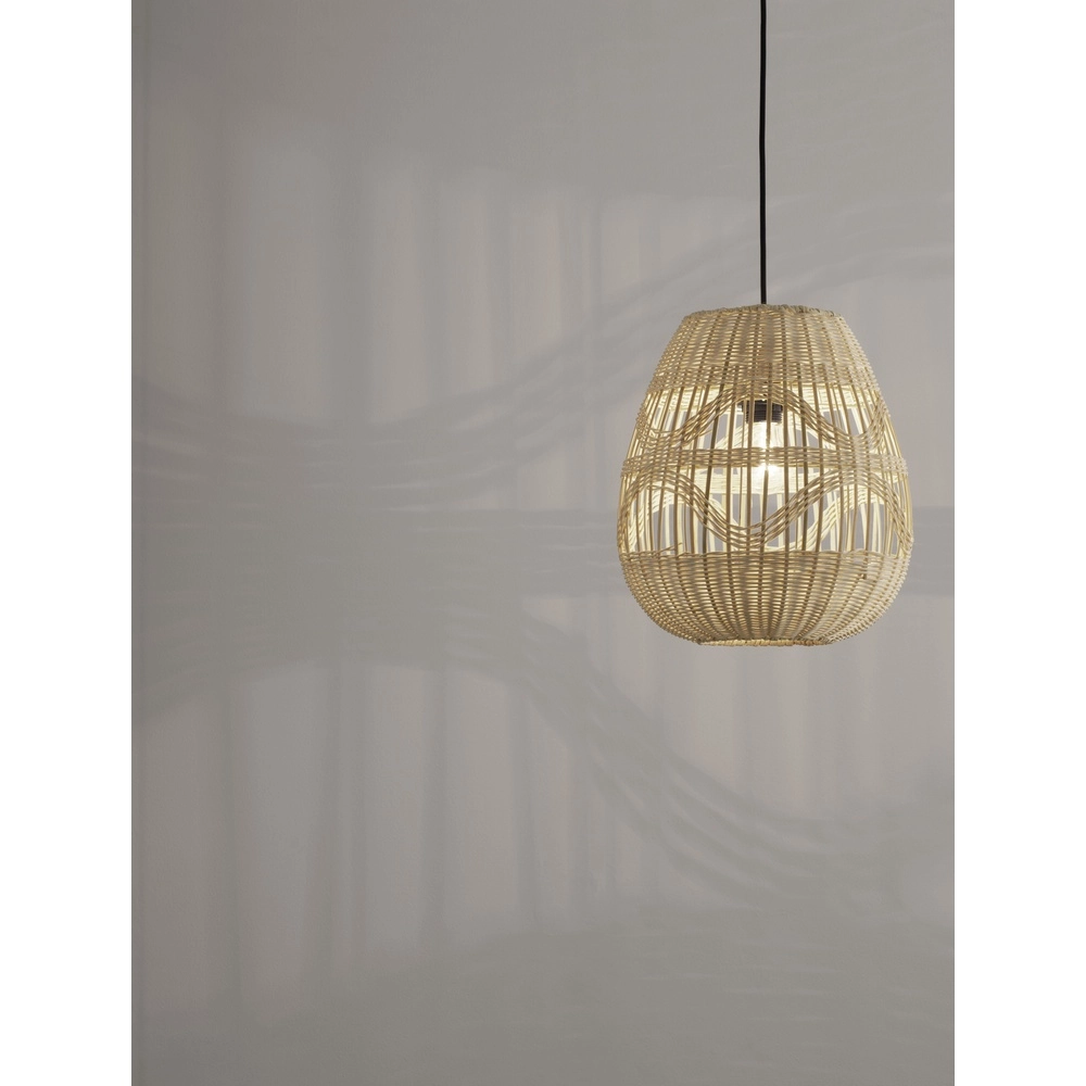 Rattan Pendelleuchte Marlo Ø 30cm Lyora 5212017438805