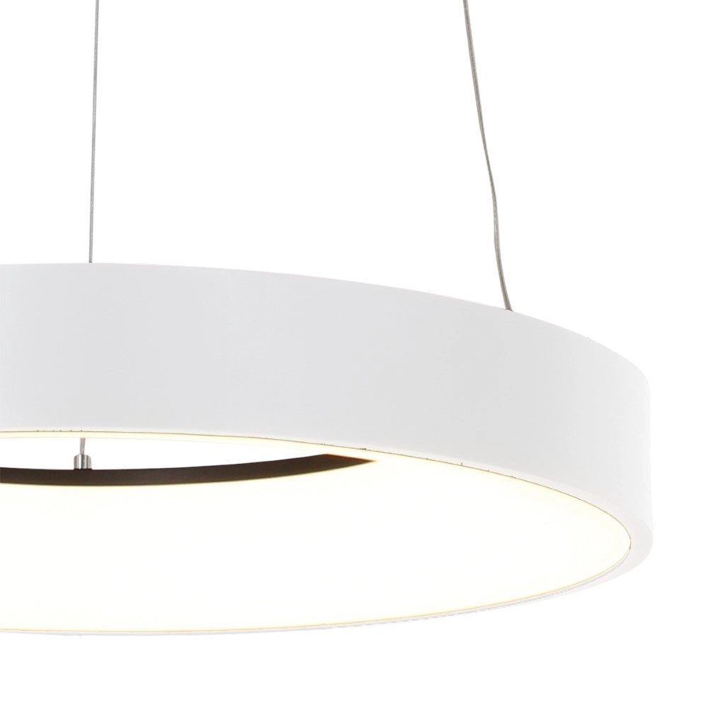 LED Hängelampe Ringlede Ø 48 cm weiß Steinhauer 8712746132854