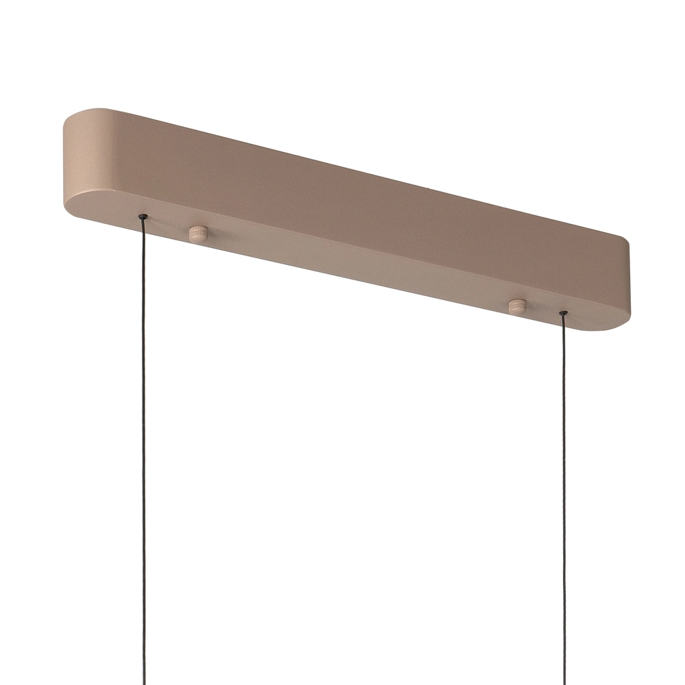 Design-Pendelleuchte Quinn sandbraun 118cm Highlight 8718379050794