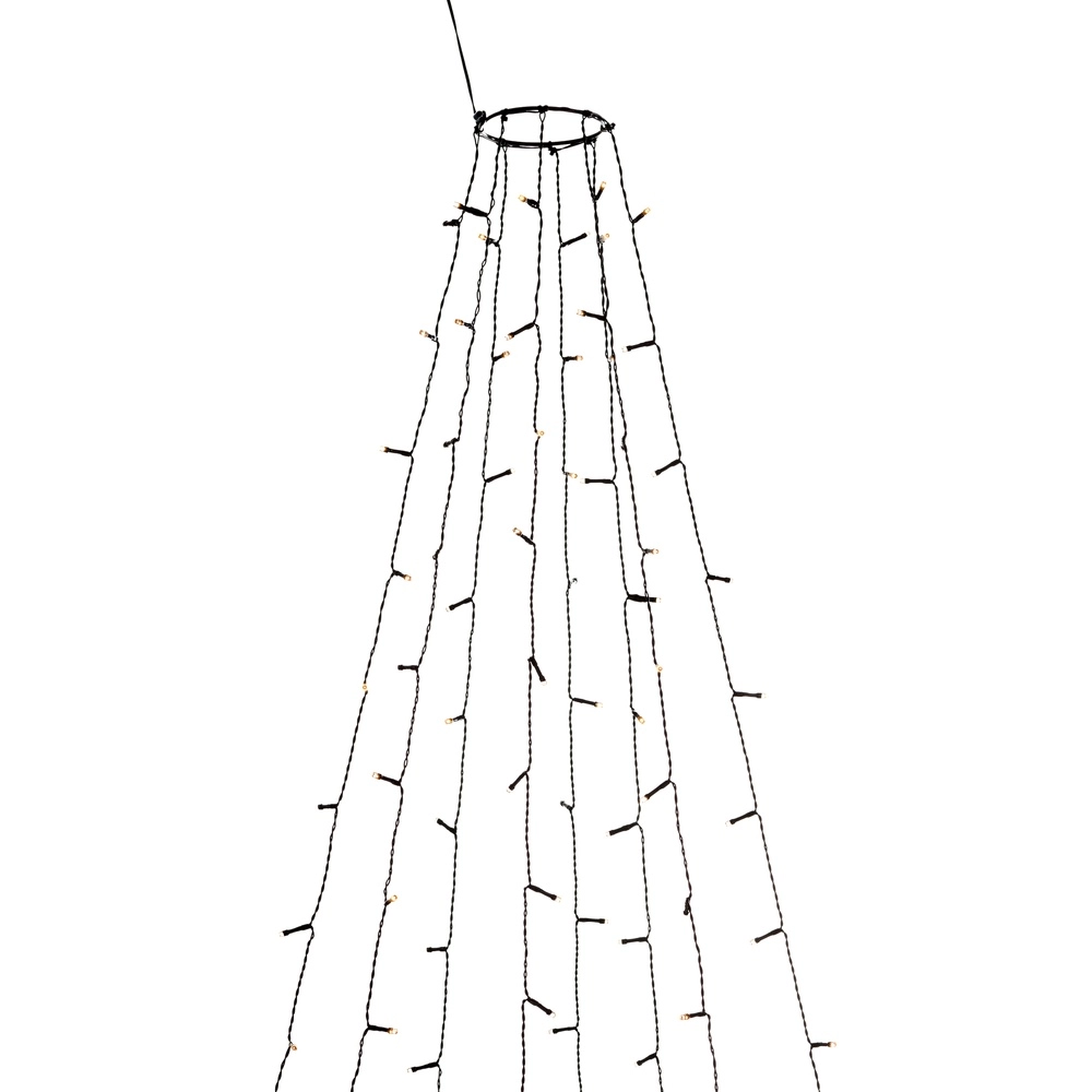 Beleuchtungsset 4m - 8x 50 led - 2200K für den Weihnachtsbaum KonstSmide 7318306321815