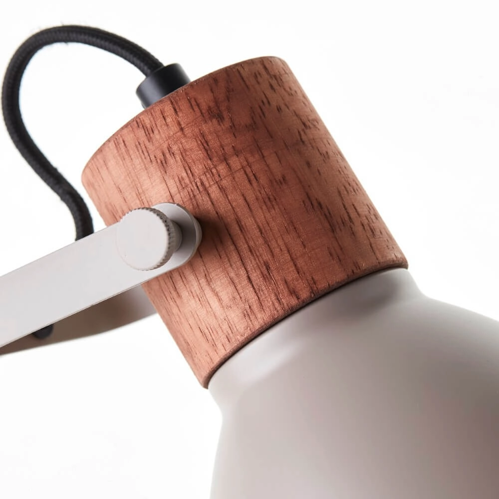Tischlampe Erena Taupe Brilliant 4004353412974