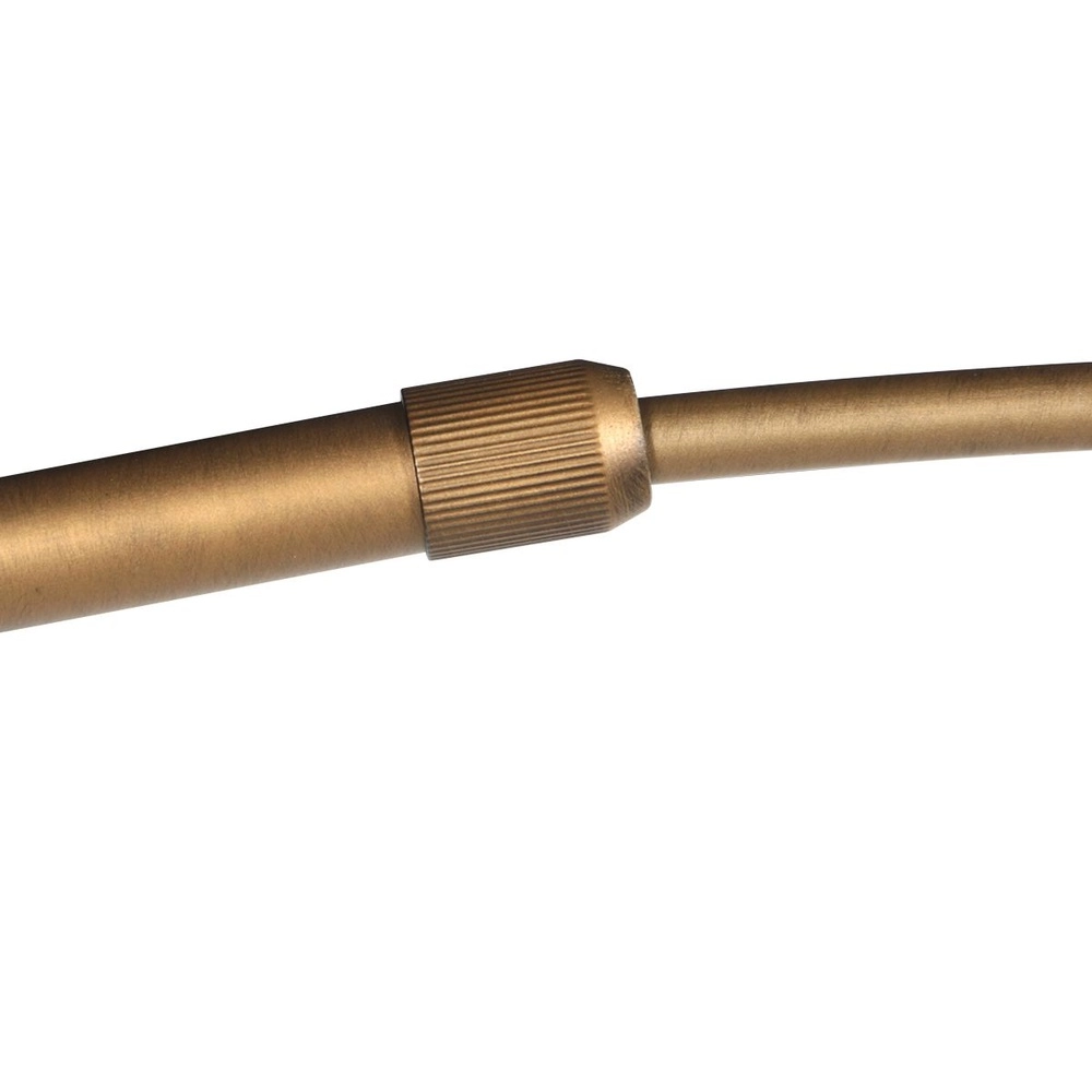 Bogenlampe Sparkled Light Bronze mit schwarzer Kappe Steinhauer 8712746179927