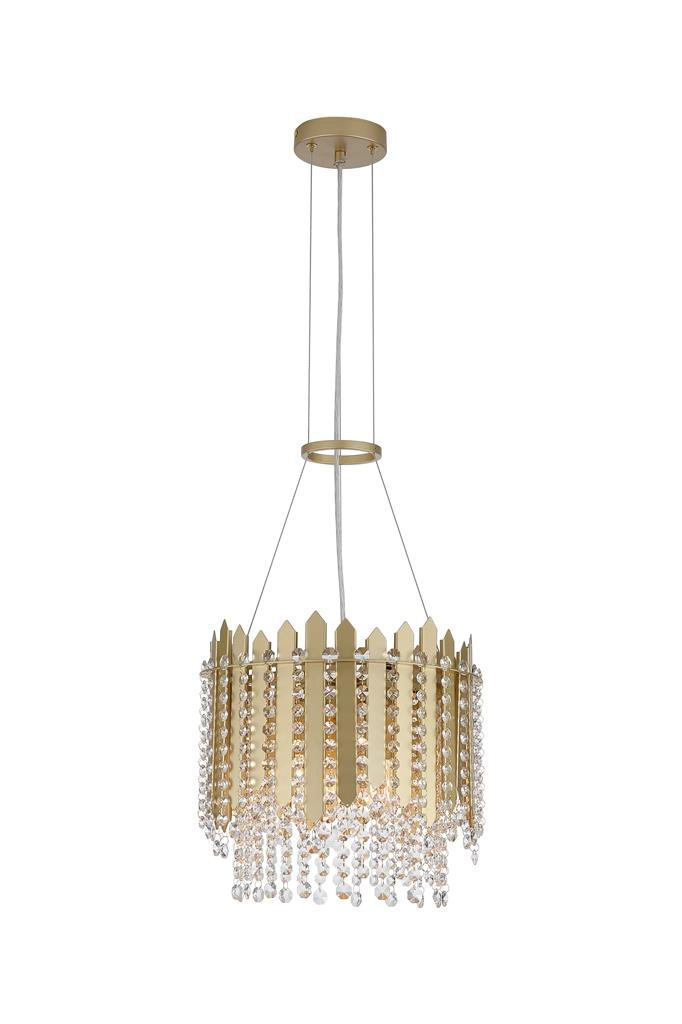 Pendelleuchte Spear gold Ø 35cm