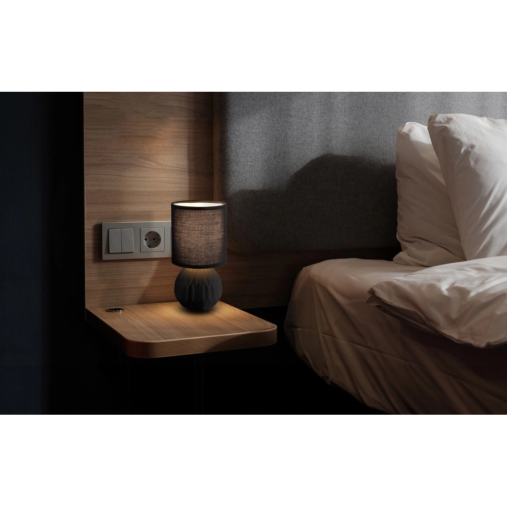 Design-Tischlampe Sylas Schwarz Globo 9007371484508