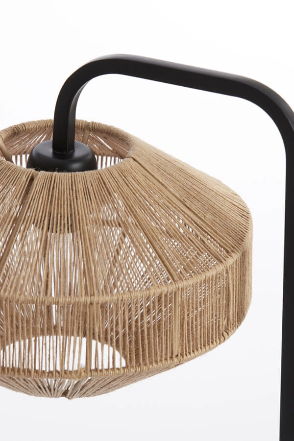 Tischleuchte aus Rattan Lyra Ø 26cm Light & Living 8717807681579