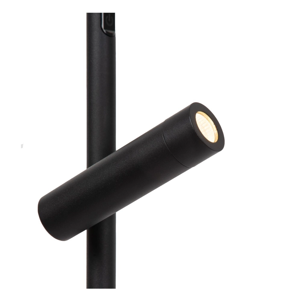 Leselampe Ortolan Schwarz Lucide 5411212032249